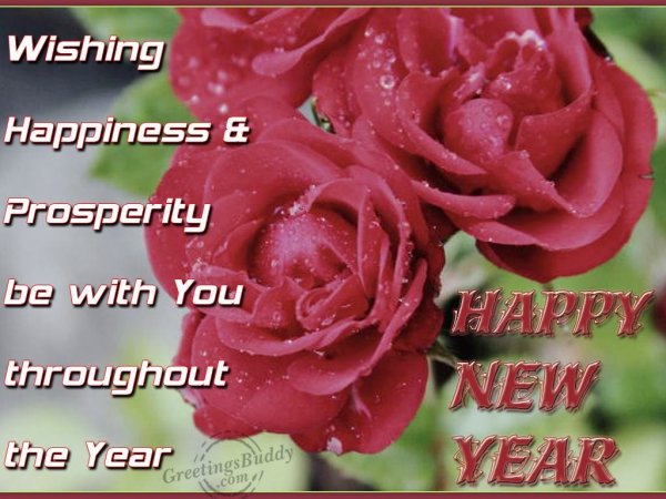 Wishing You A Prosperous New Year